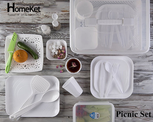 HomeKet Picnic Set 80-Pcs!