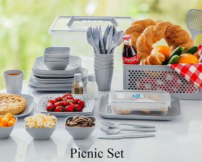 HomeKet Picnic Set 80-Pcs!