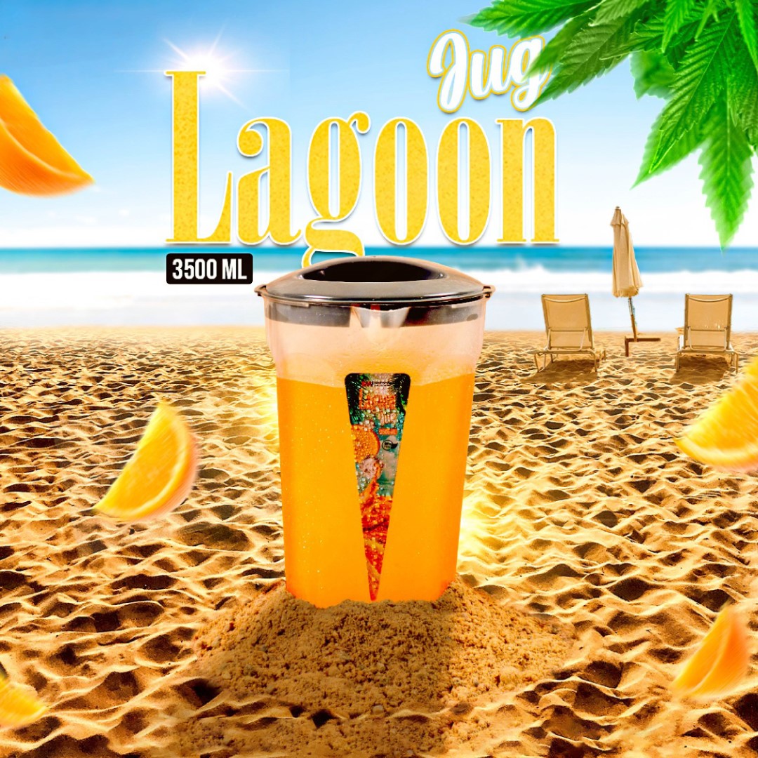 Maxware Lagoon Water Jug Plastic 3.5 L