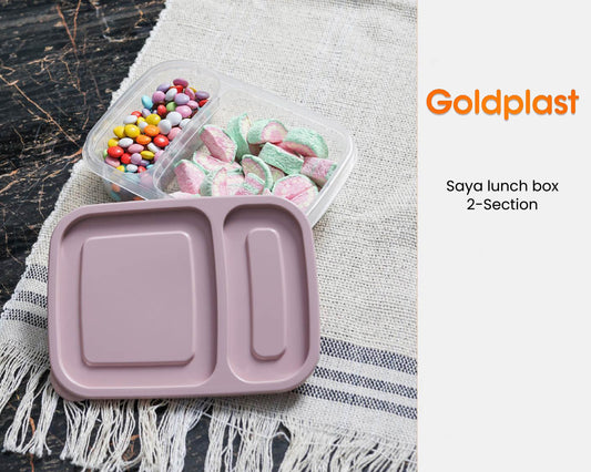Student Lunch Box 2-Sections 1 Liter (Saya)!