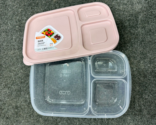 Student Lunch Box 3-Sections 1.15 Liter (Saya)!