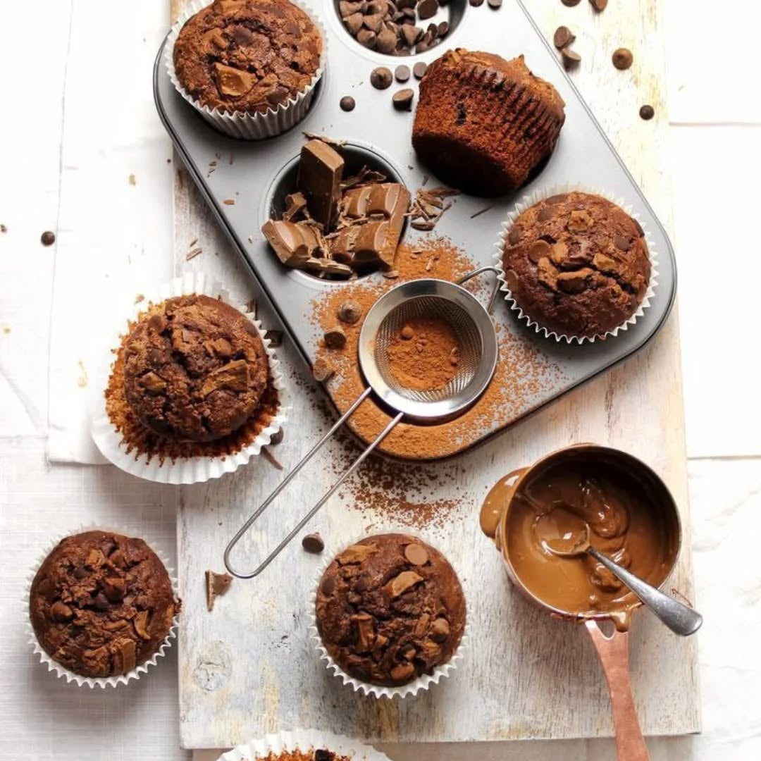 Non-Stick Muffin Pan Cake Tray 6 & 12-Pcs!