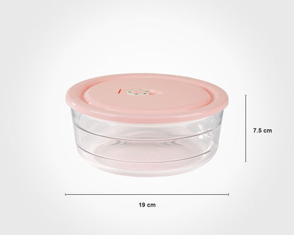 Limon Vacuum Glass Bowl 3-Pcs Set (Plain)