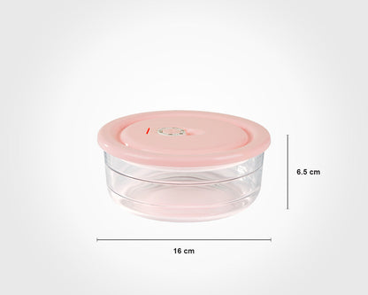 Limon Vacuum Glass Bowl 3-Pcs Set (Plain)