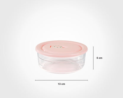 Limon Vacuum Glass Bowl 3-Pcs Set (Plain)