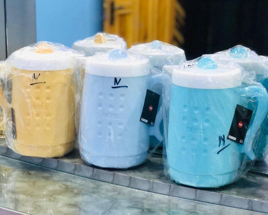 Hot & Cold Insulated Thermos Water Jug or Pitcher 2-L!