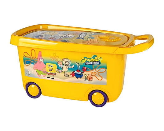 Ziba Toy Storage Box with Wheels-Made in Iran.