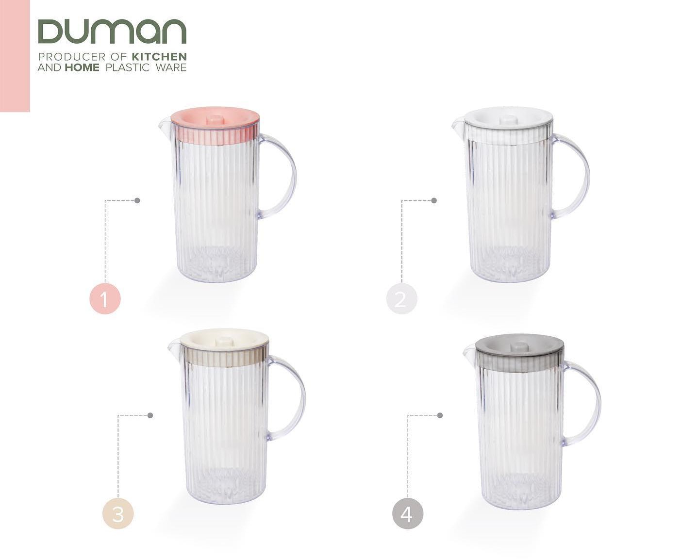 Duman Acrylic Crystal Jug 1.5 Liter