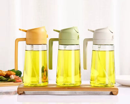 2 in 1 Oil Spray & Dispenser Bottle 470-ml