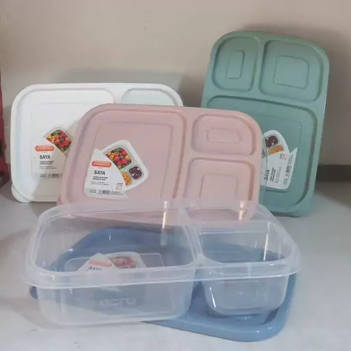 Student Lunch Box 3-Sections 1.15 Liter (Saya)!