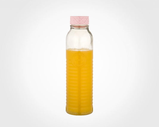 Limon Glass Bottle Rustic Design 1.1 L