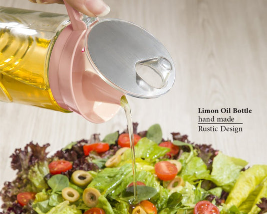 Limon Glass Oil Bottle 670-ml