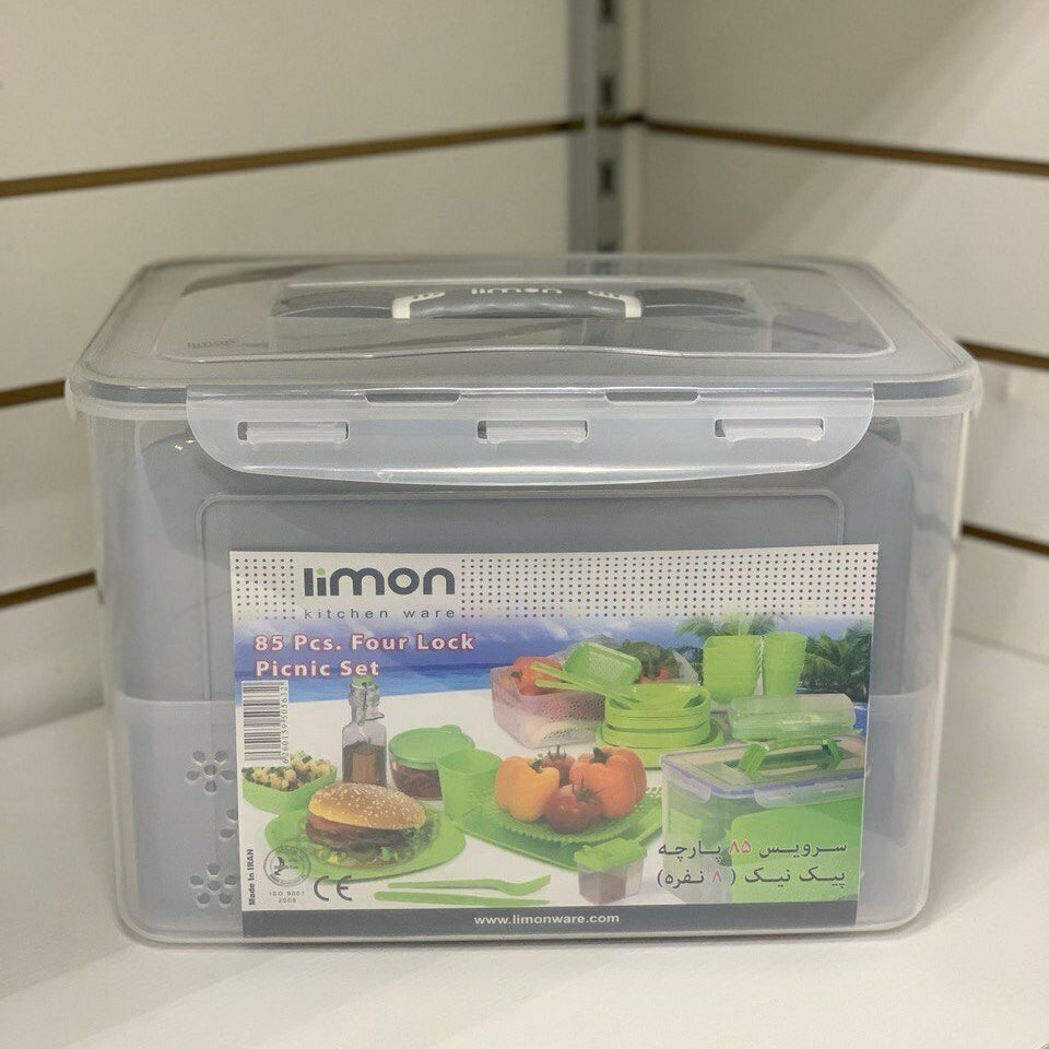 Limon Picnic Set 85 Pcs for 8 Person