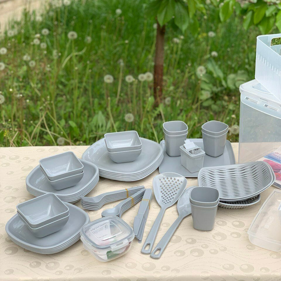 Limon Picnic Set 60 Pcs for 6-Person