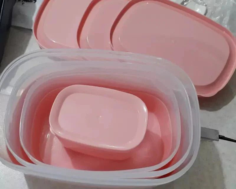 Ashkan Plastic Bowl Set 4-Pcs!