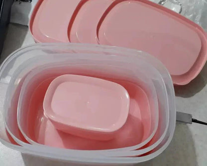 Ashkan Plastic Bowl Set 4-Pcs!